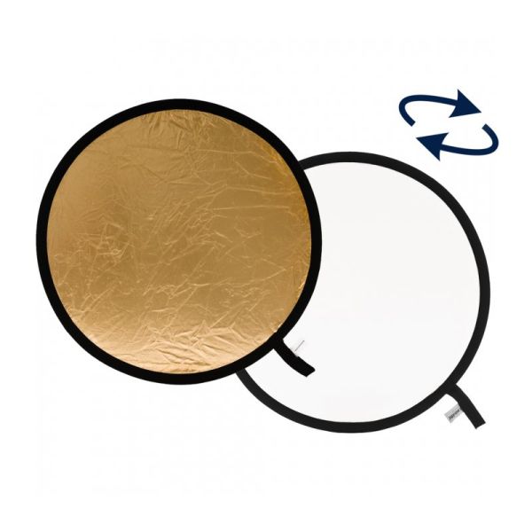 Lastolite LR4841 Collapsible Reflector Gold/White Отражатель золотой/белый 120см