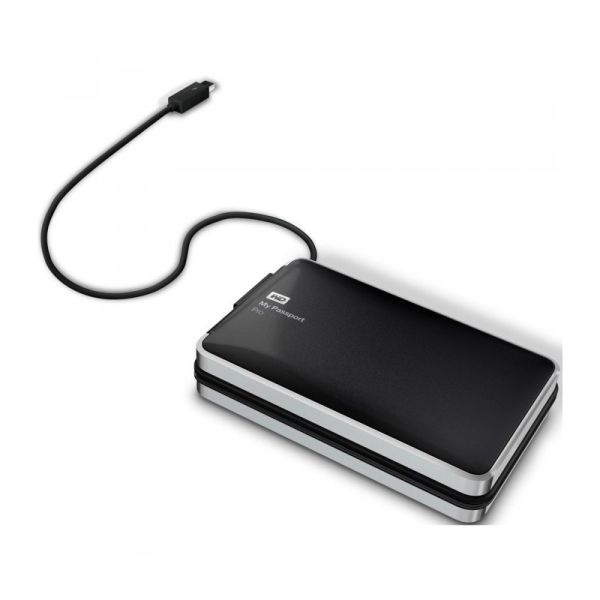 Внешний жесткий диск WD My Passport Pro WDBRNB0040DBK-EESN 4000ГБ 2.5" Thunderbolt