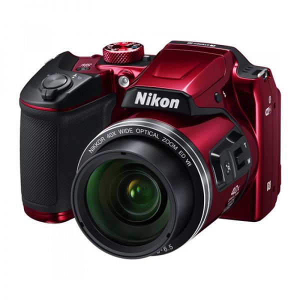 Цифровая фотокамера Nikon Coolpix B500 Red