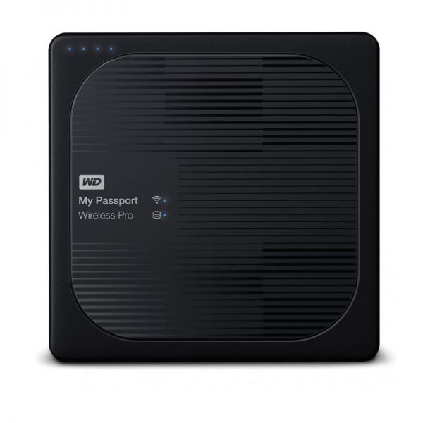 Внешний жесткий диск WD My Passport Wireless Pro WDBP2P0020BBK-RESN 2ТБ 2,5" 5400RPM USB 3.0/WiFi External