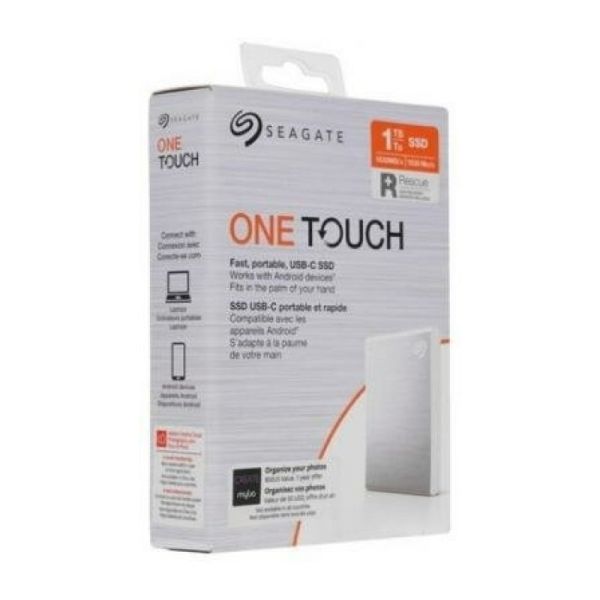 Внешний твердотельный накопитель Seagate One Touch SSD STKG1000402 1000ГБ  2.5" USB 3.0 Blue