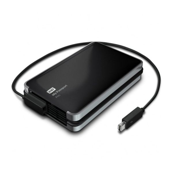 Внешний жесткий диск WD My Passport Pro WDBRNB0040DBK-EESN 4000ГБ 2.5" Thunderbolt