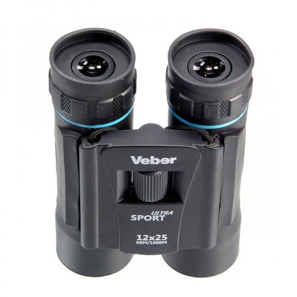 Бинокль Veber Sport  БН 10x25  чёрный