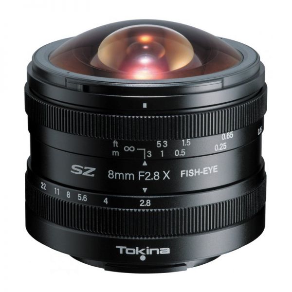 Объектив Tokina SZ 8mm F2.8 Fisheye MF Sony E