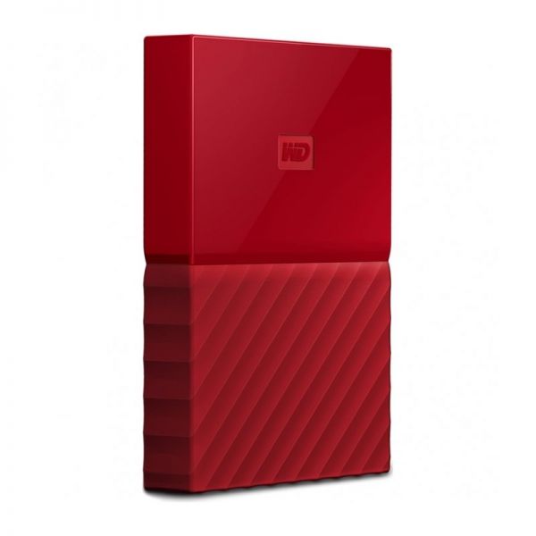 Внешний жёсткий диск WD My Passport WDBBEX0010BRD-EEUE 1TB 2,5" USB 3.0 Red