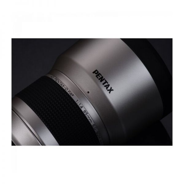 Объектив Pentax HD D-FA 85mm f/1.4 ED SDM AW* Silver Edition