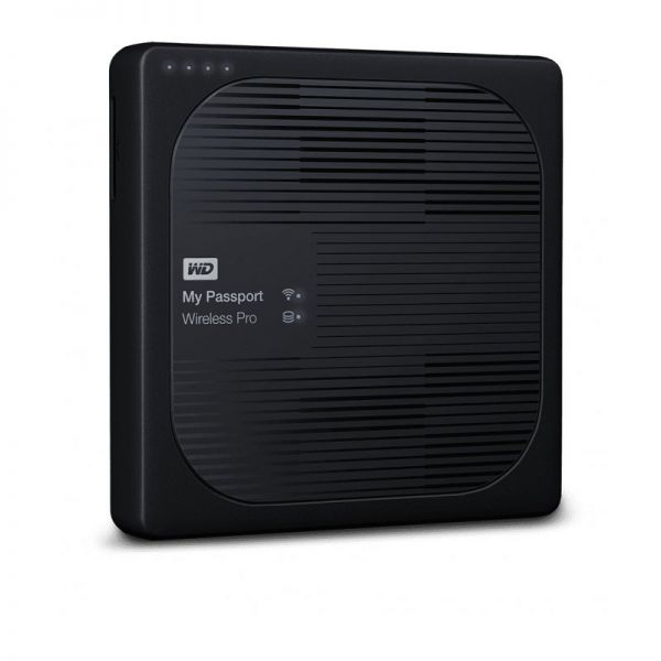 Внешний жесткий диск WD My Passport Wireless Pro WDBP2P0020BBK-RESN 2ТБ 2,5" 5400RPM USB 3.0/WiFi External