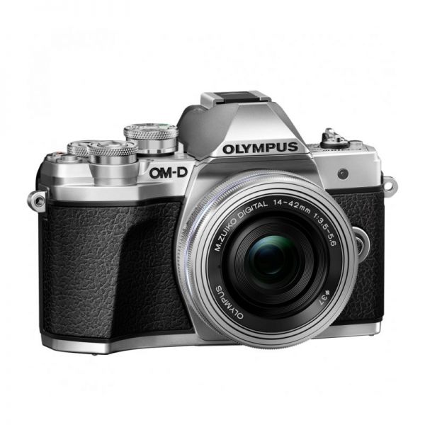 Цифровая фотокамера Olympus OM-D E-M10 Mark III Kit (EZ-M1442+ED 40-150mm f/4.0-5.6) Silver