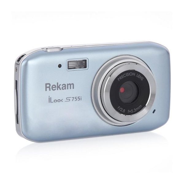 Цифровая фотокамера Rekam iLook S755i metallic gray