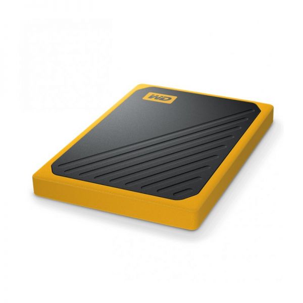 Внешний SSD  WD My Passport Go 1TB WDBMCG0010BYT-WESN Black w/ Amber trim