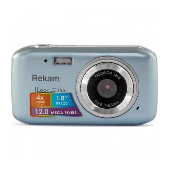 Цифровая фотокамера Rekam iLook S755i metallic gray