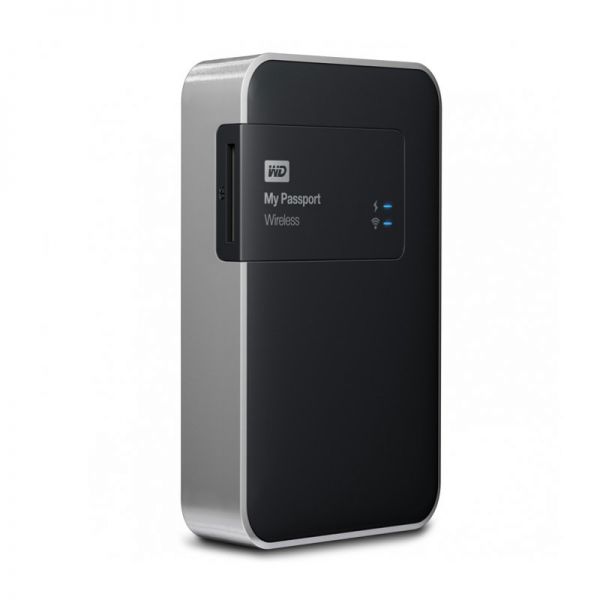 Внешний жесткий диск WD My Passport Wireless WDBK8Z0010BBK-EESN 1000GB 2,5" 5400RPM USB 3.0/WiFi Ext