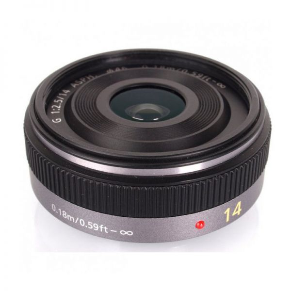 Panasonic 14mm f/2.5 II Aspherical (H-H014A) серебристый