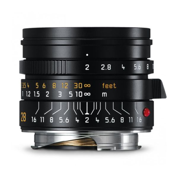 Объектив Leica SUMMICRON-M 28 f/2 ASPH.,чёрный