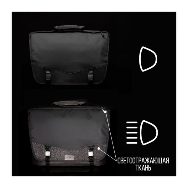 Tenba DNA NEW Messenger 16 Slim Black Сумка для фотоаппарата (638-574)