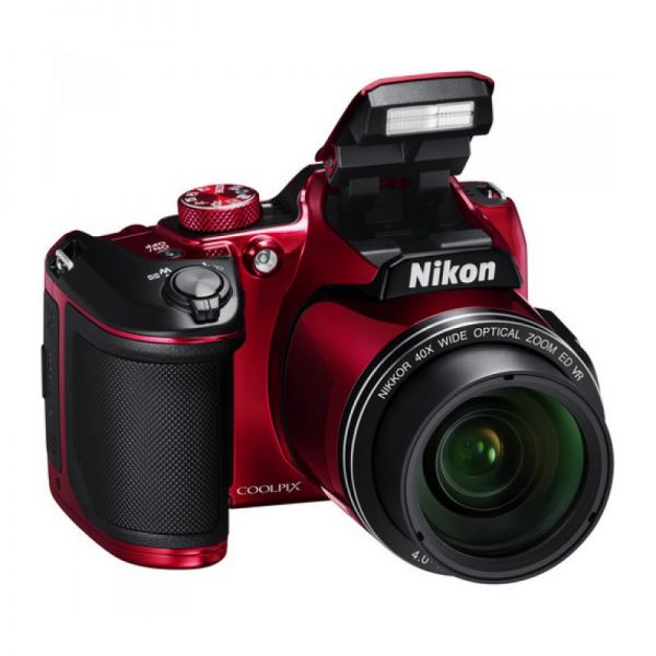 Цифровая фотокамера Nikon Coolpix B500 Red