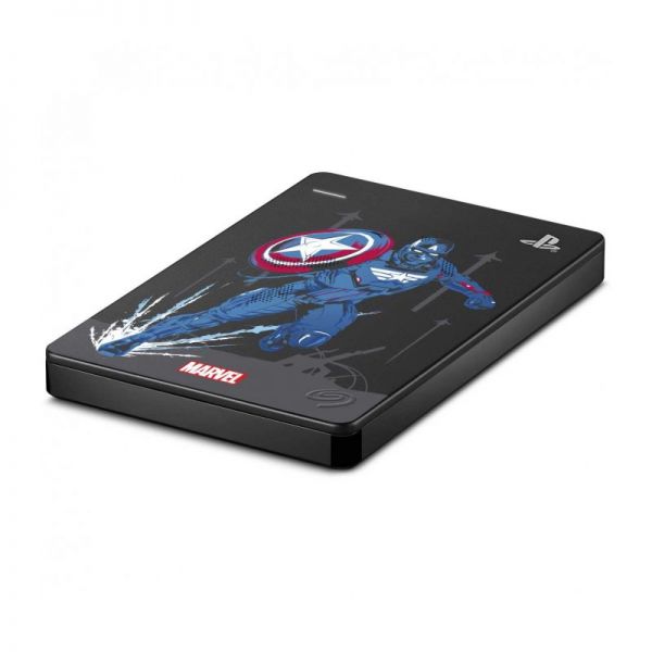 Внешний жесткий диск Seagate STGD2000203 2TB Game Drive for PS4 Captain America  2.5" USB 3.0