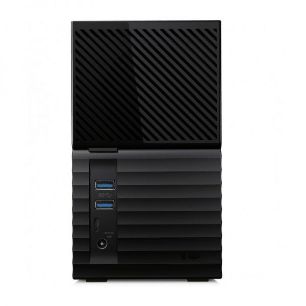 Внешний жесткий диск WD My Book Duo WDBFBE0040JBK-EESN 4ТБ 3,5" 5400RPM RAID