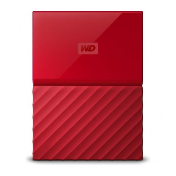 Внешний жёсткий диск WD My Passport WDBBEX0010BRD-EEUE 1TB 2,5" USB 3.0 Red