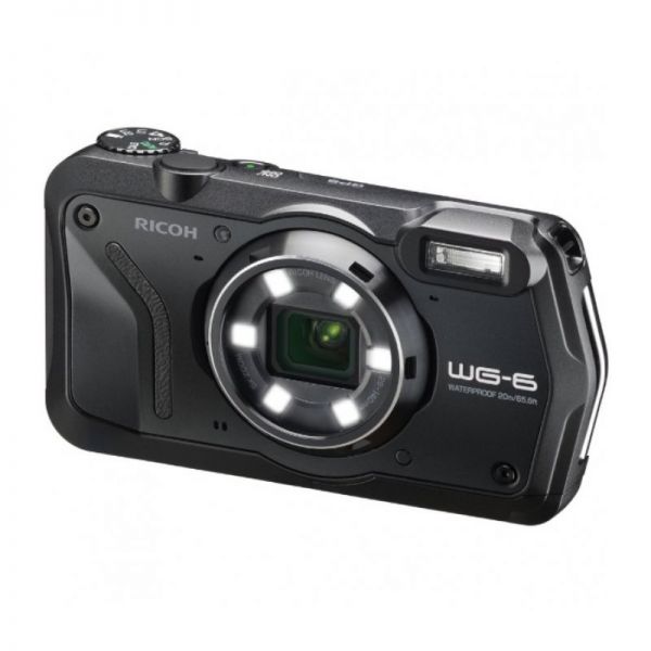 Компактный фотоаппарат Ricoh WG-6 GPS черный