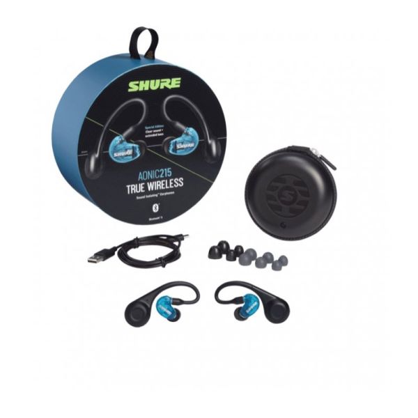 Shure SE215SPE-W-TW1-EFS AONIC 215 внутриканальные наушники, технология Sound Isolating, Белые