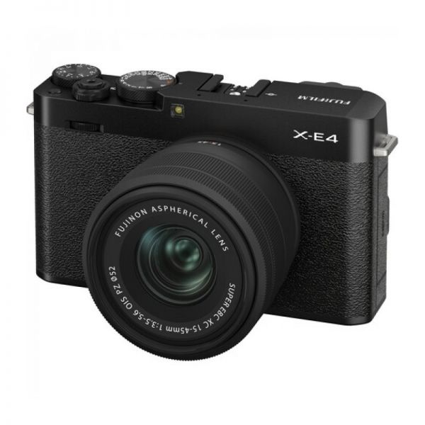 Цифровая фотокамера Fujifilm X-E4 ACC Kit black