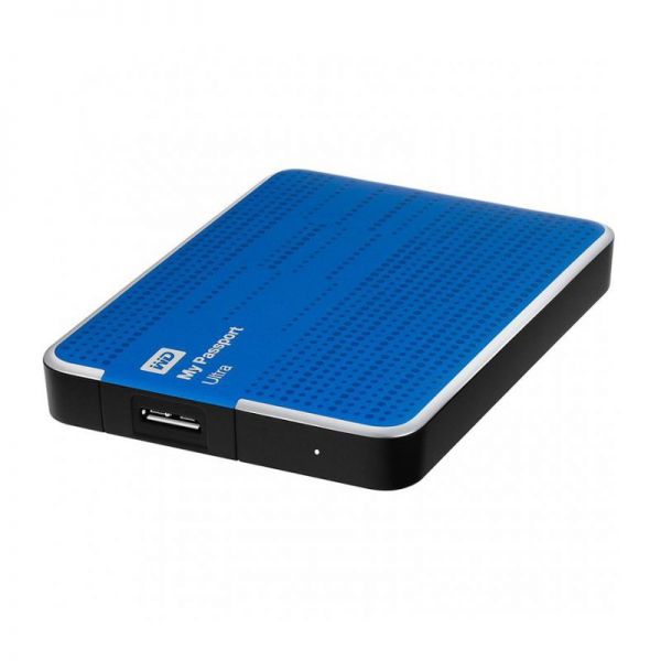 Внешний жесткий диск WD My Passport Ultra WDBBRL5000ABL-EEUE 500ГБ 2,5" 5400RPM USB 3.0 Blue