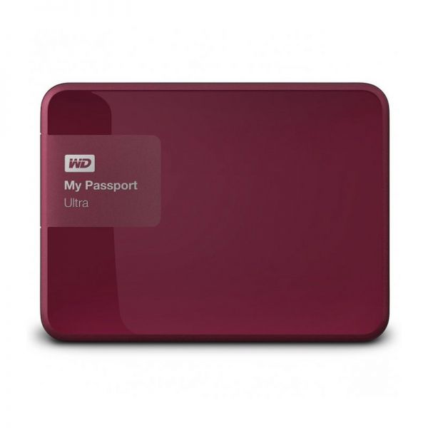 Внешний жёсткий диск WD My Passport Ultra WDBNFV0020BBY-EEUE 2000ГБ 2,5" 5400RPM USB 3.0 Berry