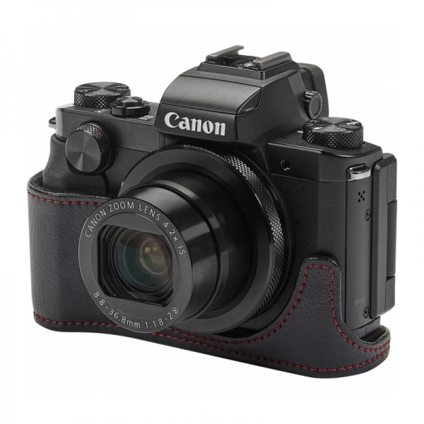 Чехол для фотоаппарата Canon DCC-1850 черный, для Canon G5 X