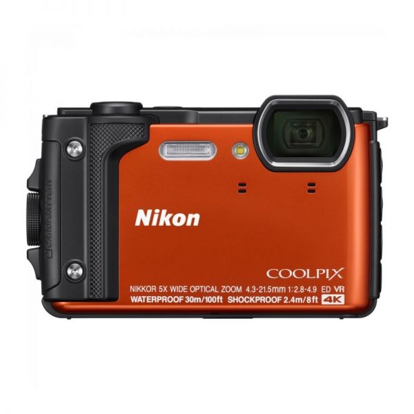 Цифровая фотокамера Nikon Coolpix W300 оранжевая