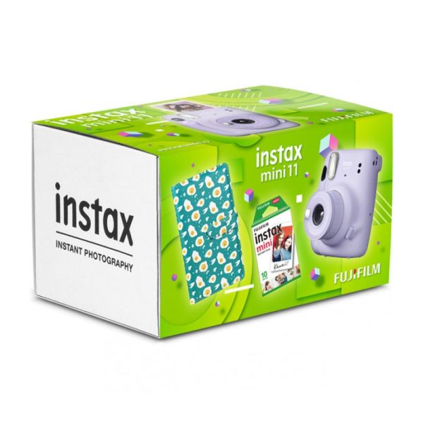 Fujifilm Instax Mini 11 PURPLE GEOMETRIC SET