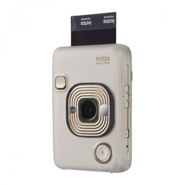 Фотокамера моментальной печати Fujifilm Instax Mini LiPlay BEIGE GOLD