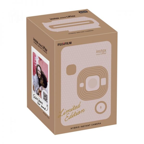 Фотокамера моментальной печати Fujifilm Instax Mini LiPlay BEIGE GOLD