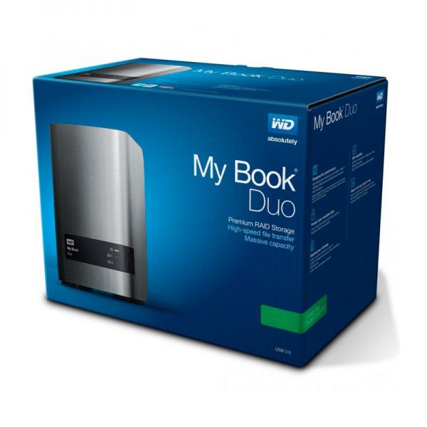 Внешний жесткий диск WD My Book Duo WDBRMH0060JCH-EEUE 6000ГБ 3,5" 5400RPM CHARCOAL (E7C)