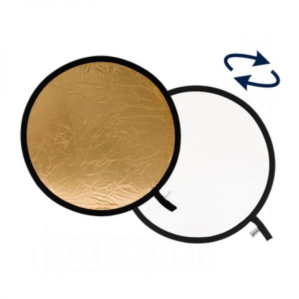 Lastolite LR3841 Collapsible Reflector Gold/White Отражатель золотой/белый 95см