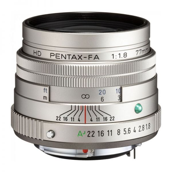 Pentax HD FA 77mm f/1.8 Limited серебристый