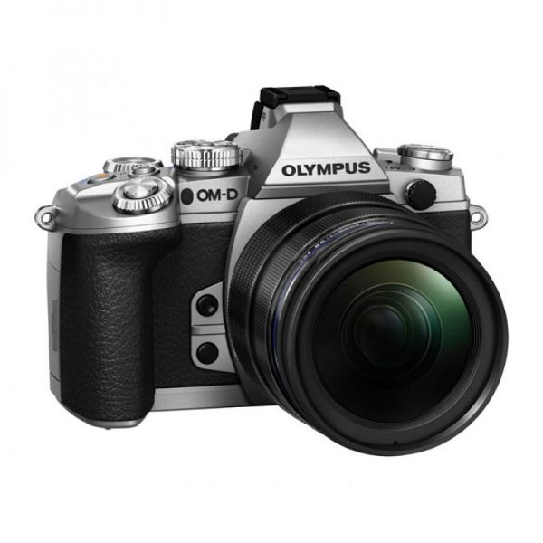 Цифровая фотокамера Olympus OM-D E-M1 Kit (EZ-M1240) серебристая