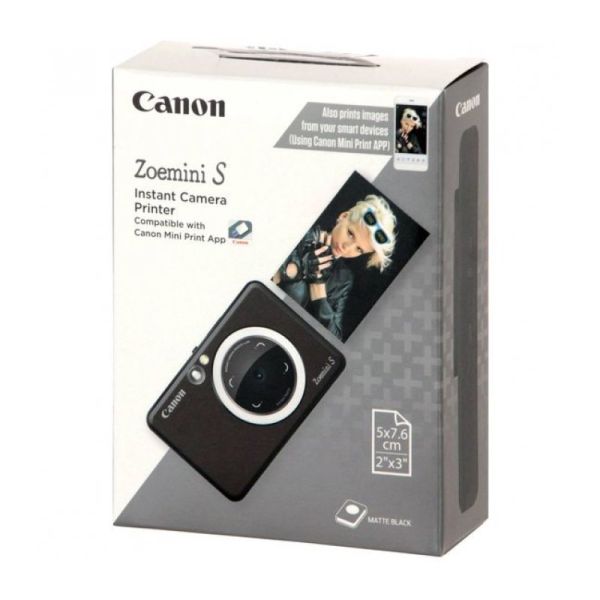 Цифровая фотокамера Canon Zoemini S Matte Black