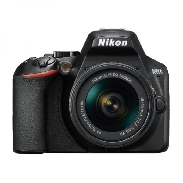 Зеркальный фотоаппарат Nikon D3500 Kit 18-55 VR AF-P Black