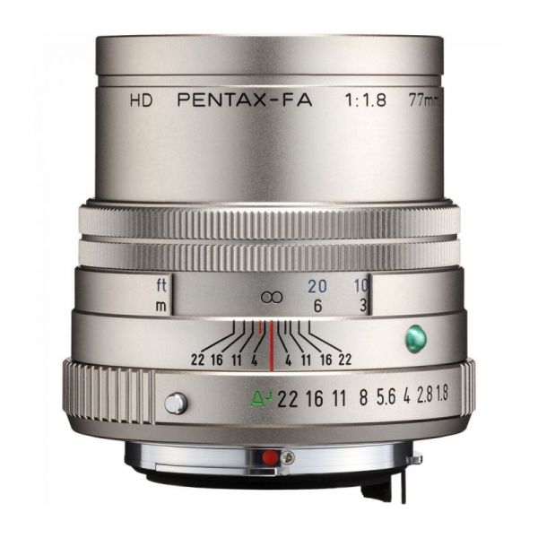 Pentax HD FA 77mm f/1.8 Limited серебристый