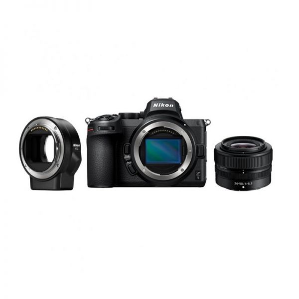 Цифровая фотокамера Nikon Z5 Kit  24-50 + переходник FTZ