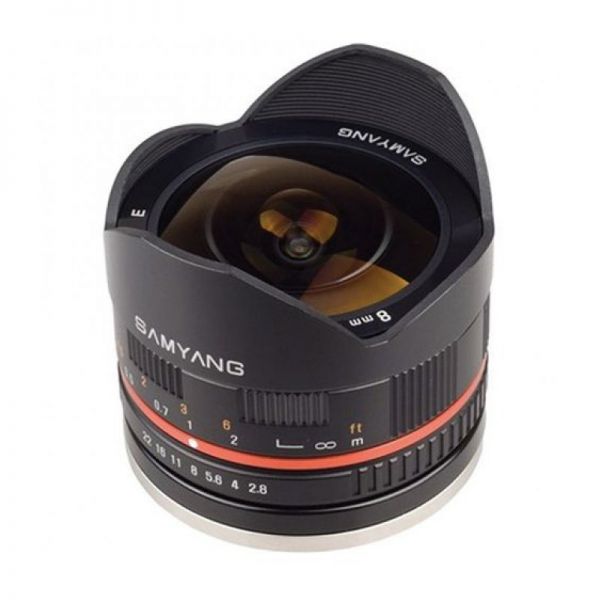 Объектив Samyang 8mm f/2.8 UMC Fish-eye II Sony E Black