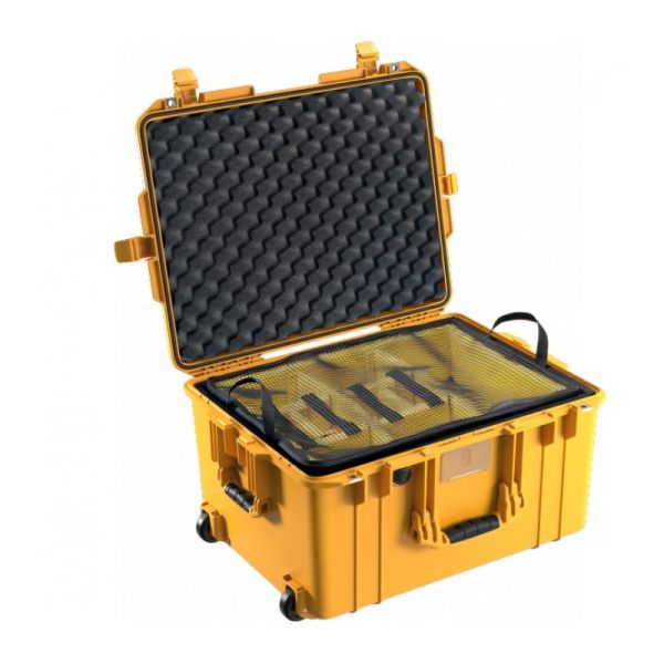 Защитный кейс 1607 Peli Air желтый с мягкими перегородками AirWD,WL/WD,YELLOW,PELI