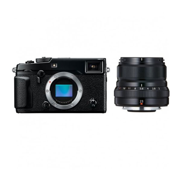 Комплект фотоаппарат Fujifilm X-Pro2 Body + объектив XF23 F2 R WR Black + чехол BLC-XPRO2