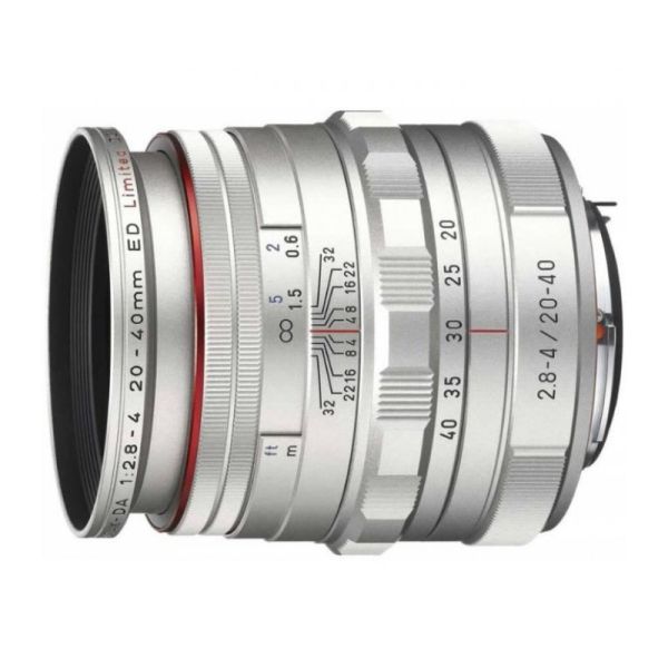 Объектив Pentax DA 20-40mm f/2.8-4 Limited DC WR Silver