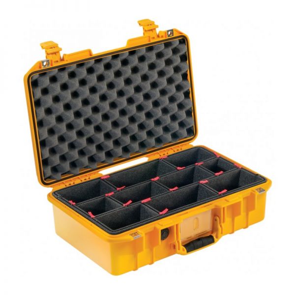 Защитный Кейс 1485 Peli Air желтый с жесткими перегородками TrekPak Air P,WL/TP INSERT,YELLOW,PELI