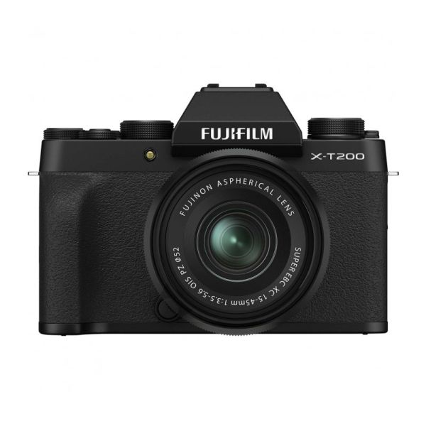 Fujifilm X-T200 Kit XC 15-45mmF3.5-5.6 OIS PZ Black