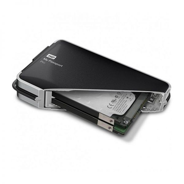 Внешний жесткий диск WD My Passport Pro WDBRMP0020DBK-EESN 2000ГБ 2.5" Thunderbolt