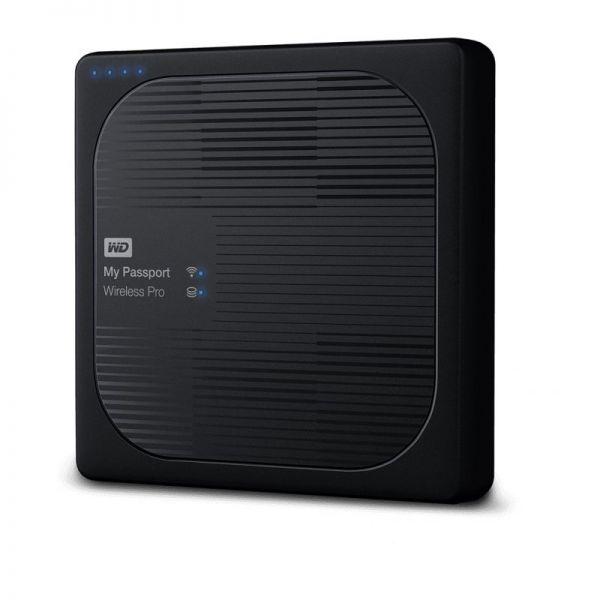 Внешний жесткий диск WD My Passport Wireless Pro WDBP2P0020BBK-RESN 2ТБ 2,5" 5400RPM USB 3.0/WiFi External