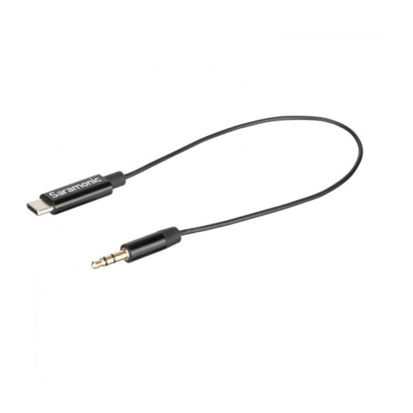 Saramonic SR-C2011 Кабель-переходник правый-угловой 3.5mm TRRS на USB-C